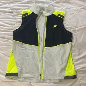 Brooks Thin Neon Running Vest
